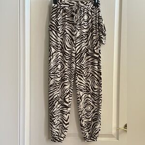 Zebra Print Women's Jumpsuit